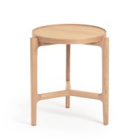 Столик Журнальный из дуба Alyasa единый размер каштановый AM.PM  фото, kupilegko.ru